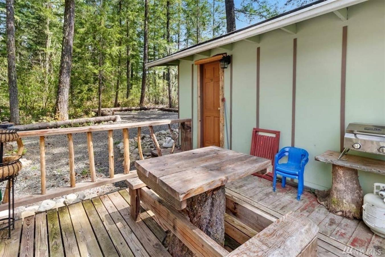 Mt Rainier Little Green Cabin On Big Creek! Ashford Buitenkant foto