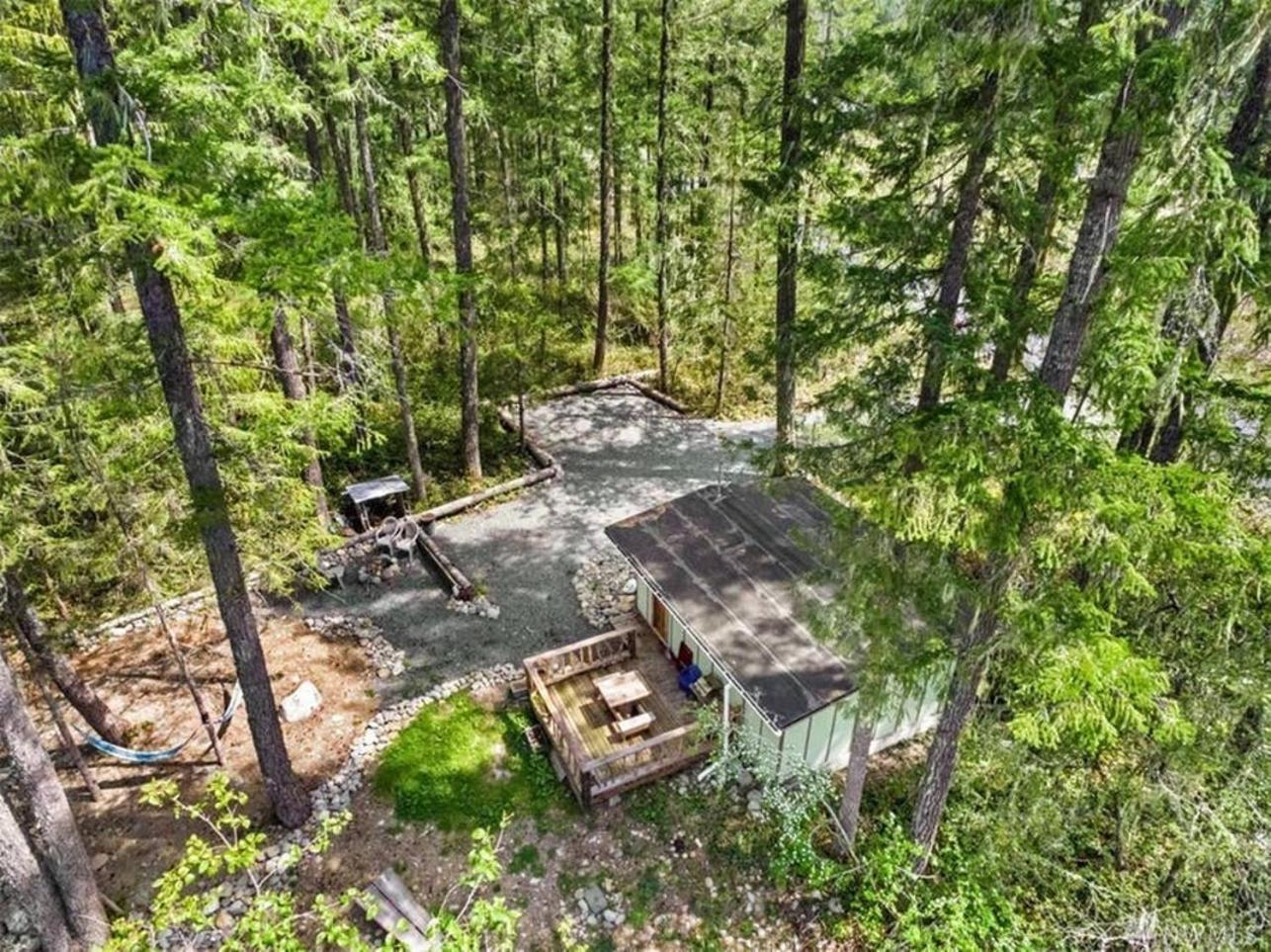 Mt Rainier Little Green Cabin On Big Creek! Ashford Buitenkant foto