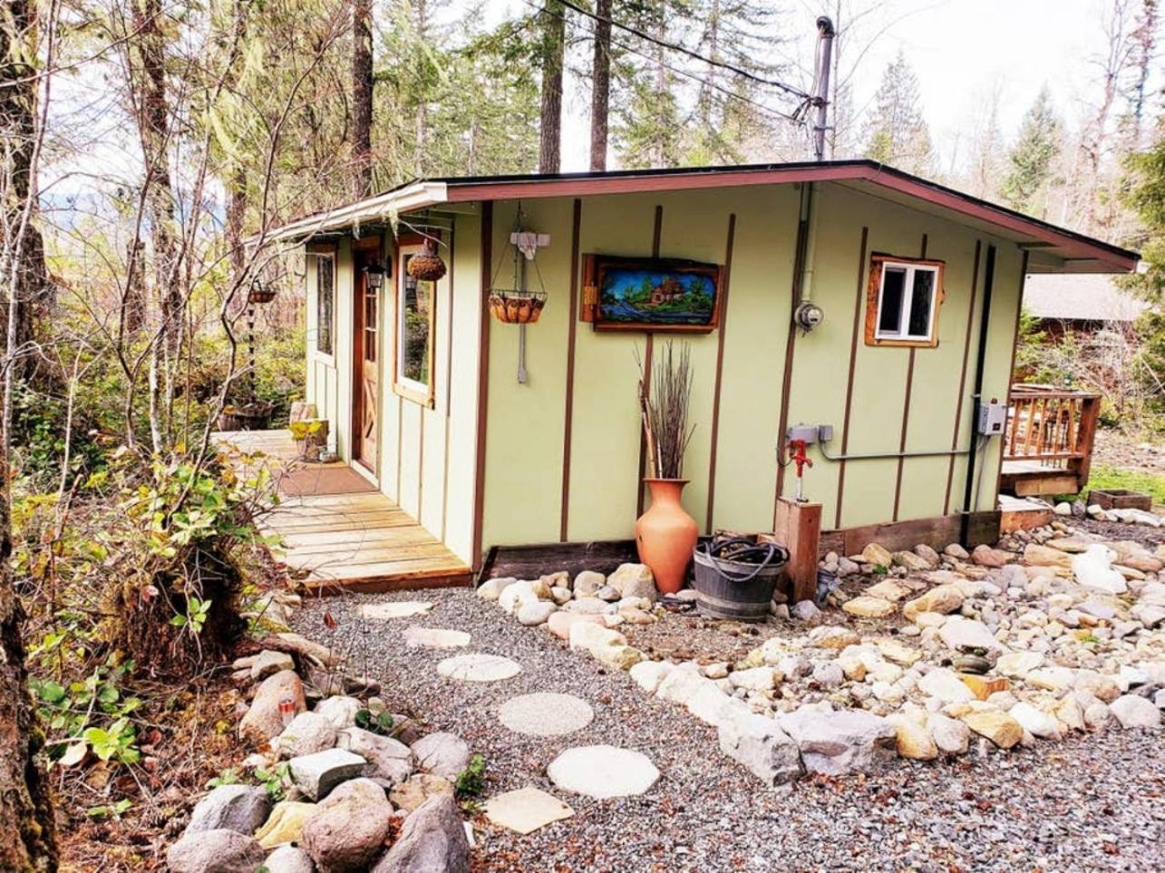 Mt Rainier Little Green Cabin On Big Creek! Ashford Buitenkant foto